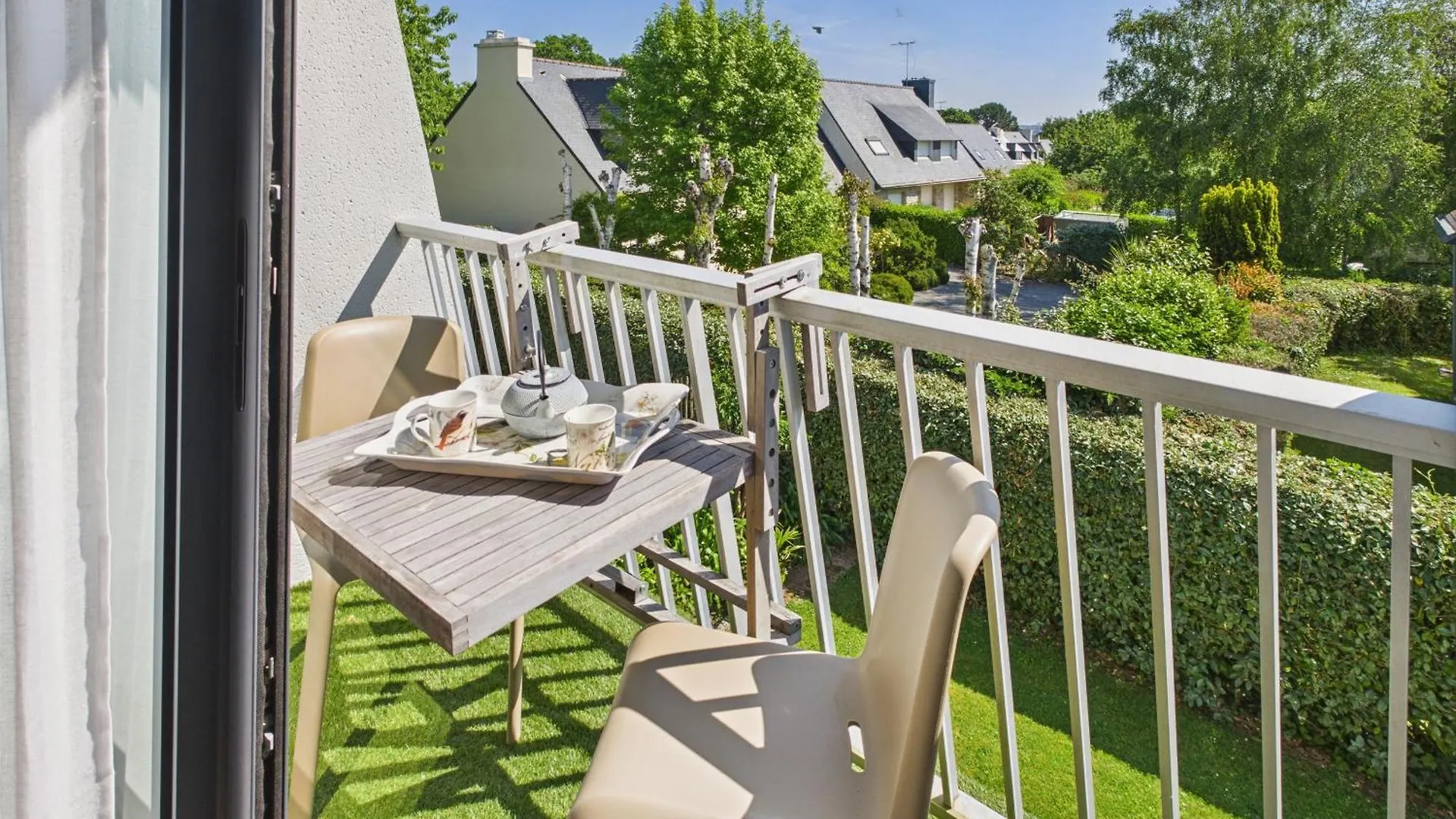 Apartman 300 M De La Plage - Appart Pour 4 Avec Balcon Fouesnant
